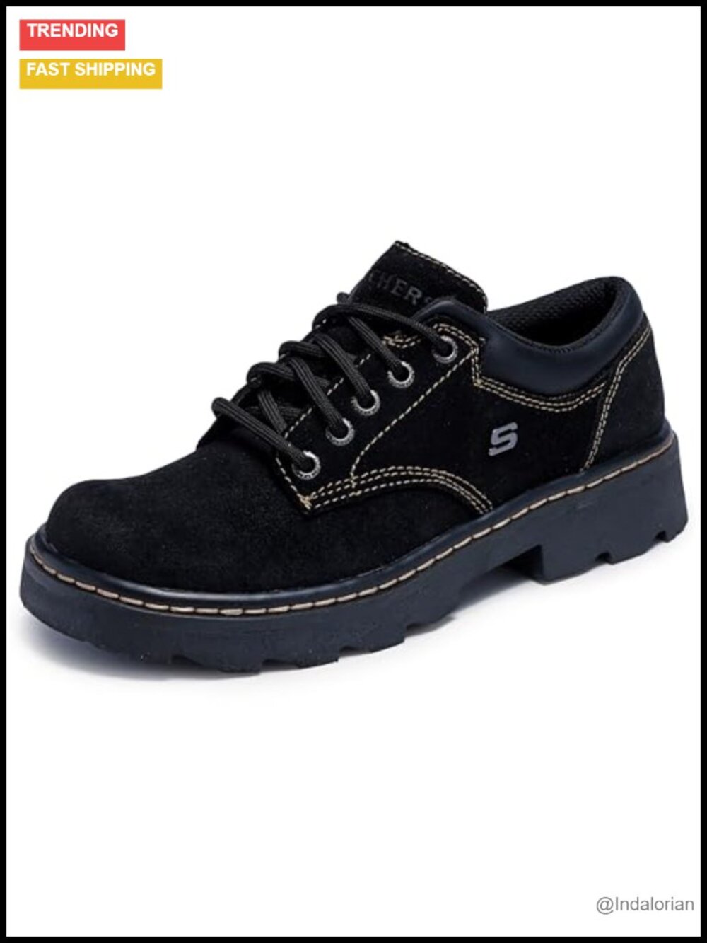 Skechers Parties Mate Loafer | Leather Oxford Dress Shoe | Comfort Work